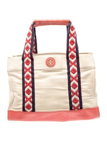 Tory Burch Canvas Top Handle Bag