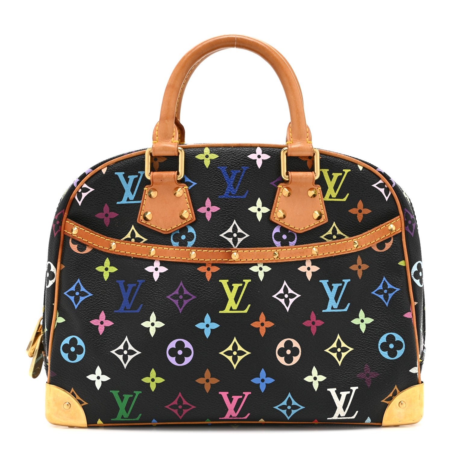 Louis Vuitton Monogram Multicolor Trouville Black