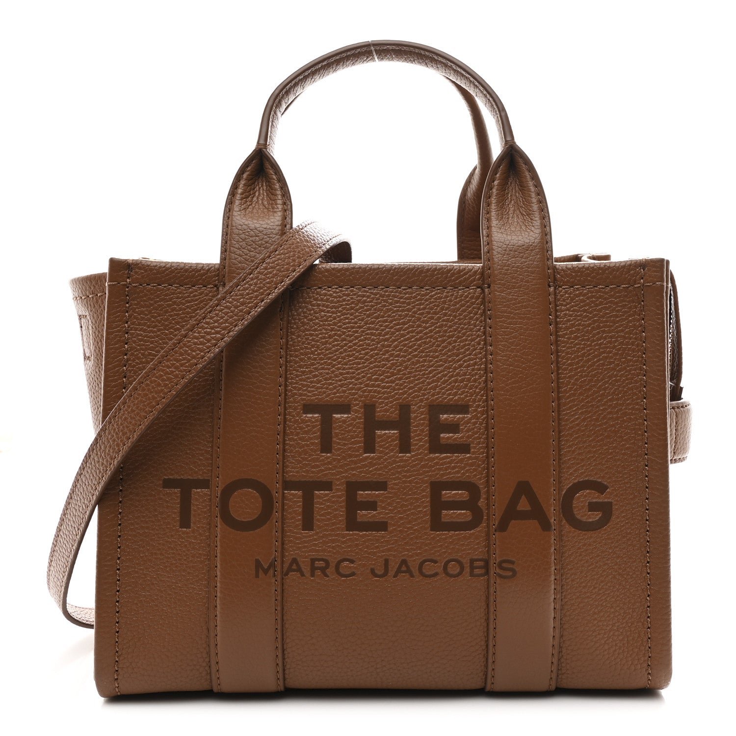 Marc Jacobs Marc Jacobs Grained Calfskin Small The Tote Bag Argan Oil