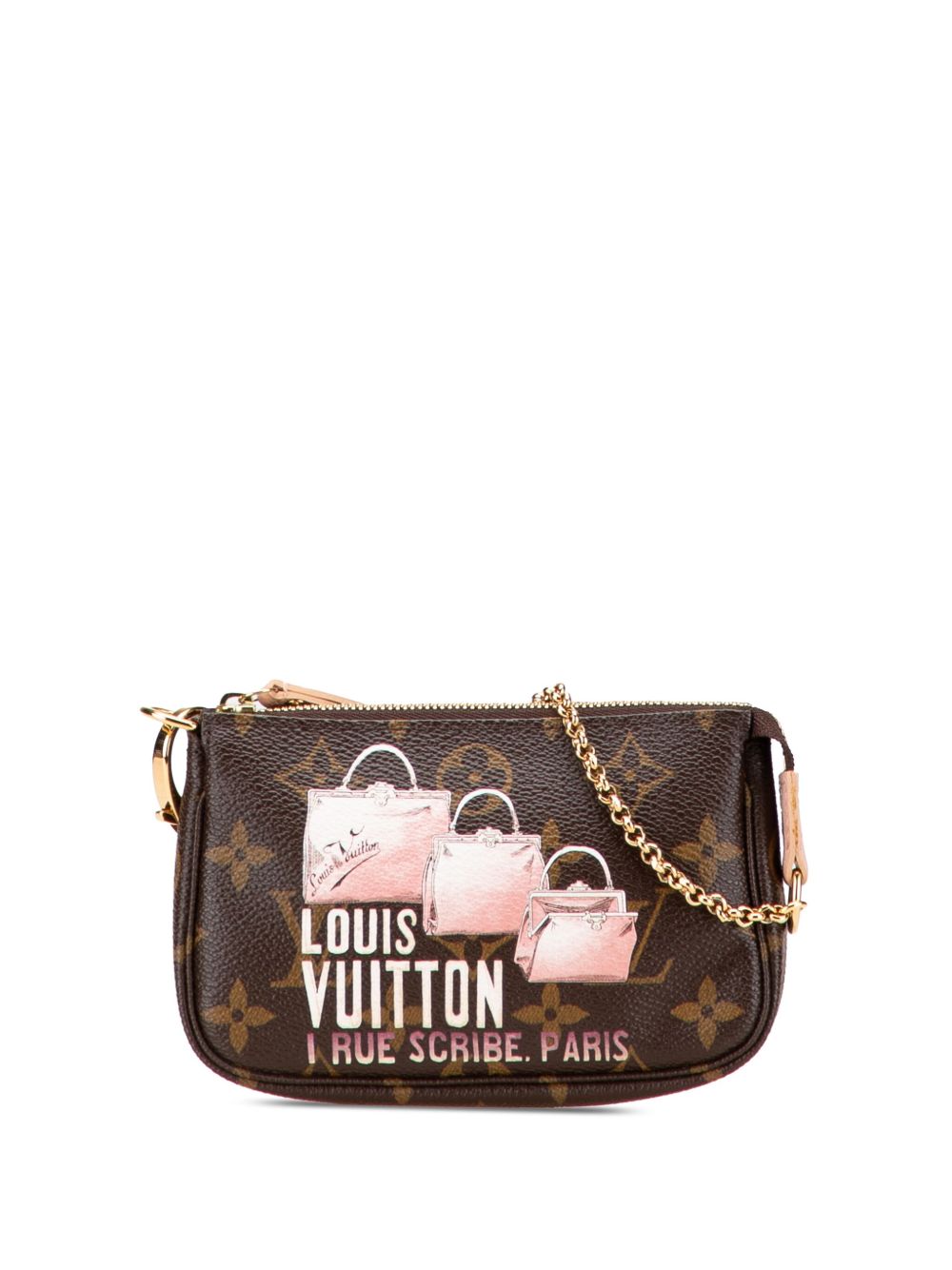 Louis Vuitton 2010 Monogram Affiche Mini Pochette Accessoires handbag