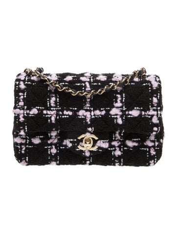Classic Tweed Rectangular Mini Flap Bag