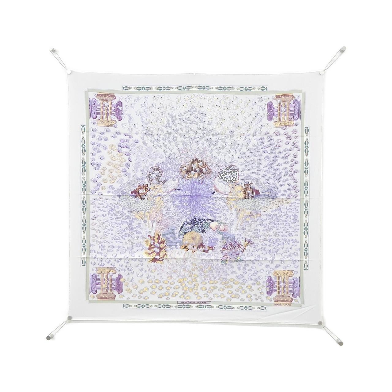 Hermès RENCONTRE OCEANE Carre Scarf