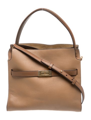 Leather Top Handle Bag