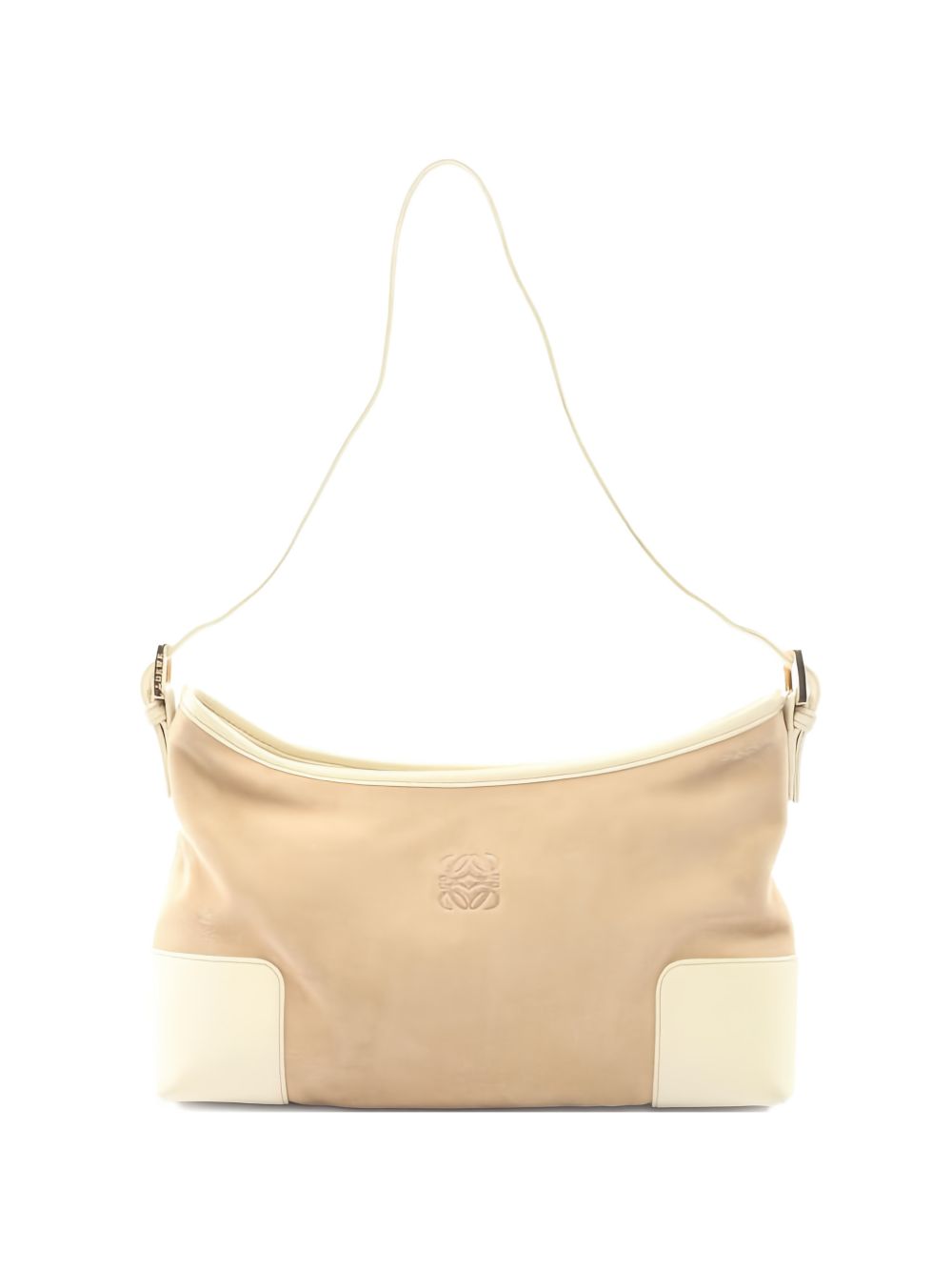 2000s Anagram leather shoulder bag