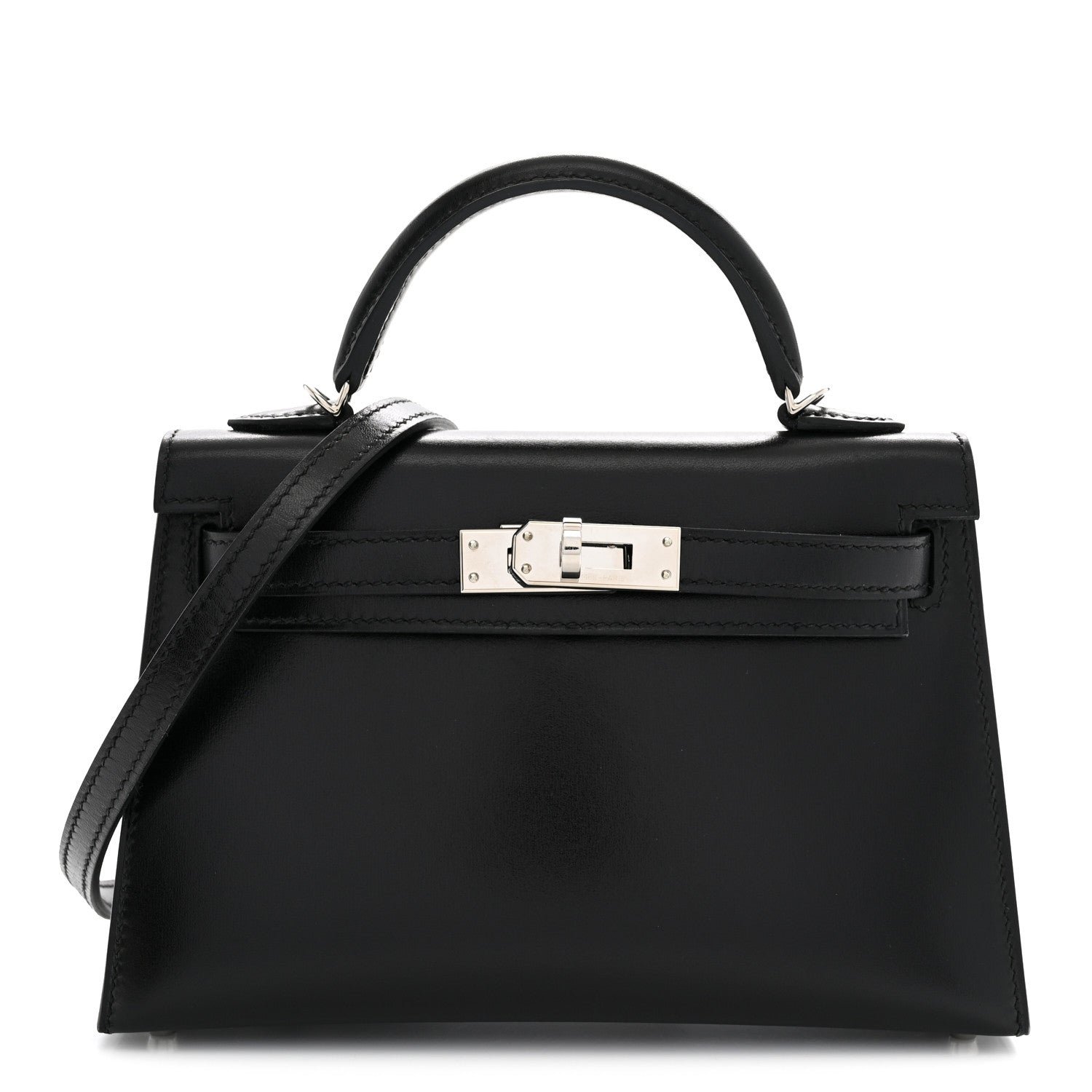 Hermes Box Mini Kelly Sellier 20 Black