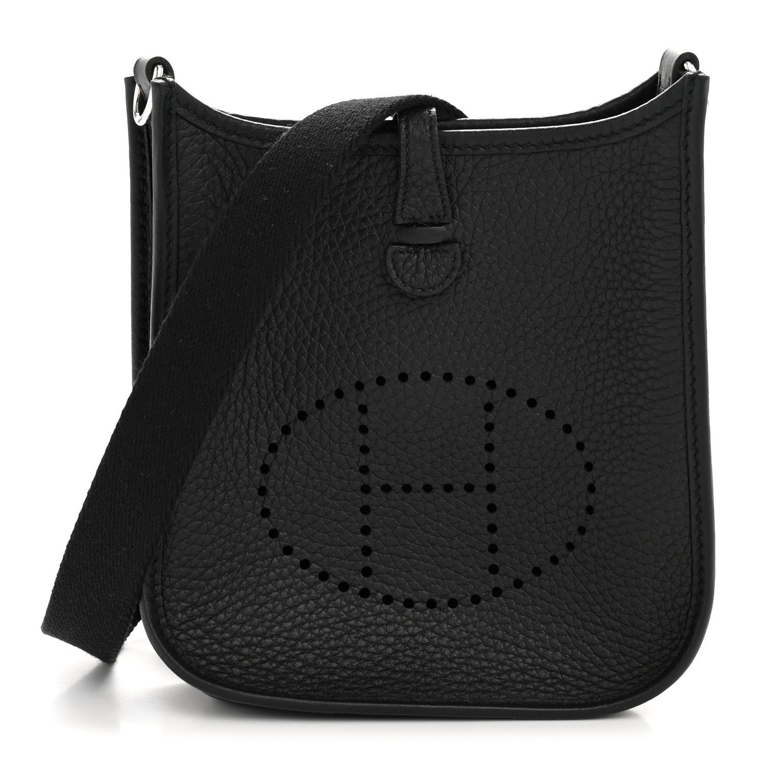 Hermes Hermes Taurillon Clemence Evelyne TPM Black