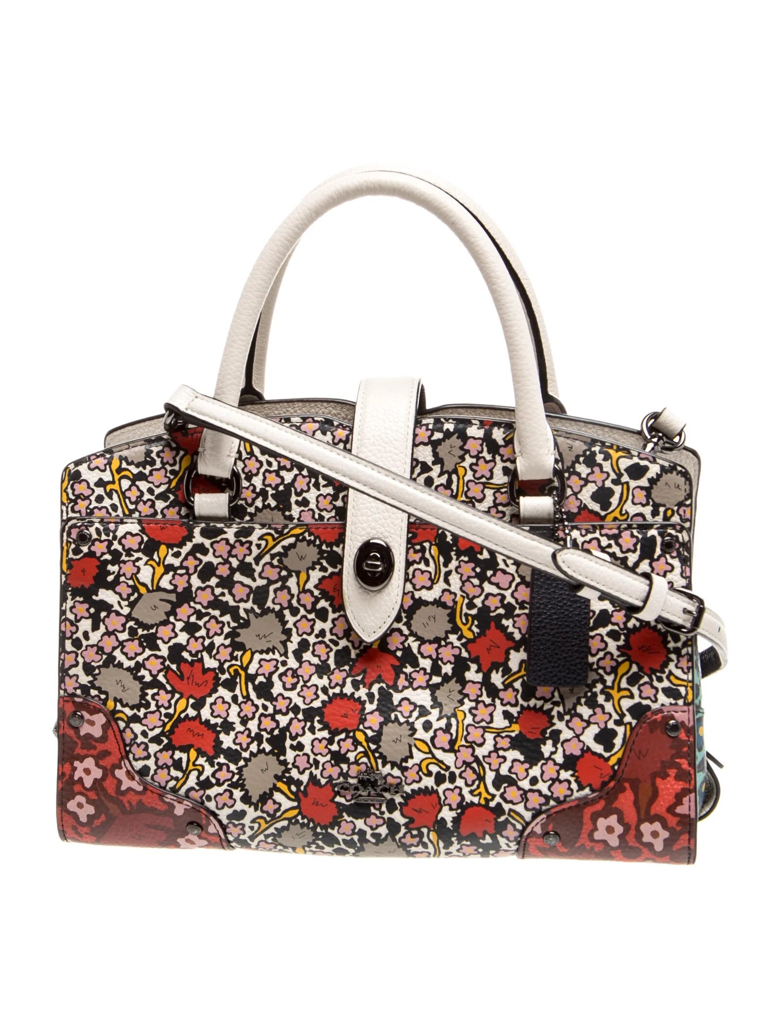 Leather Top Handle Bag