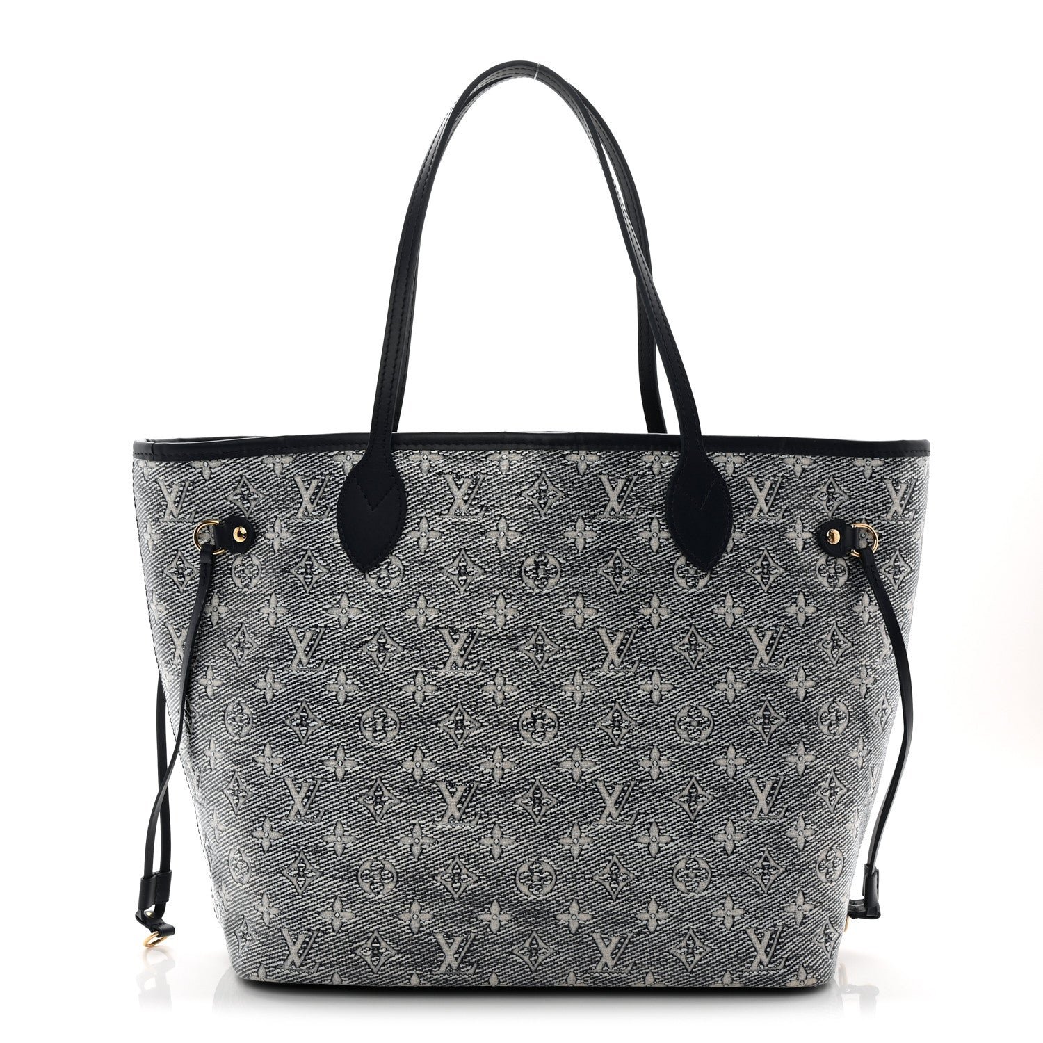 Louis Vuitton Monoglam Neverfull MM Blue