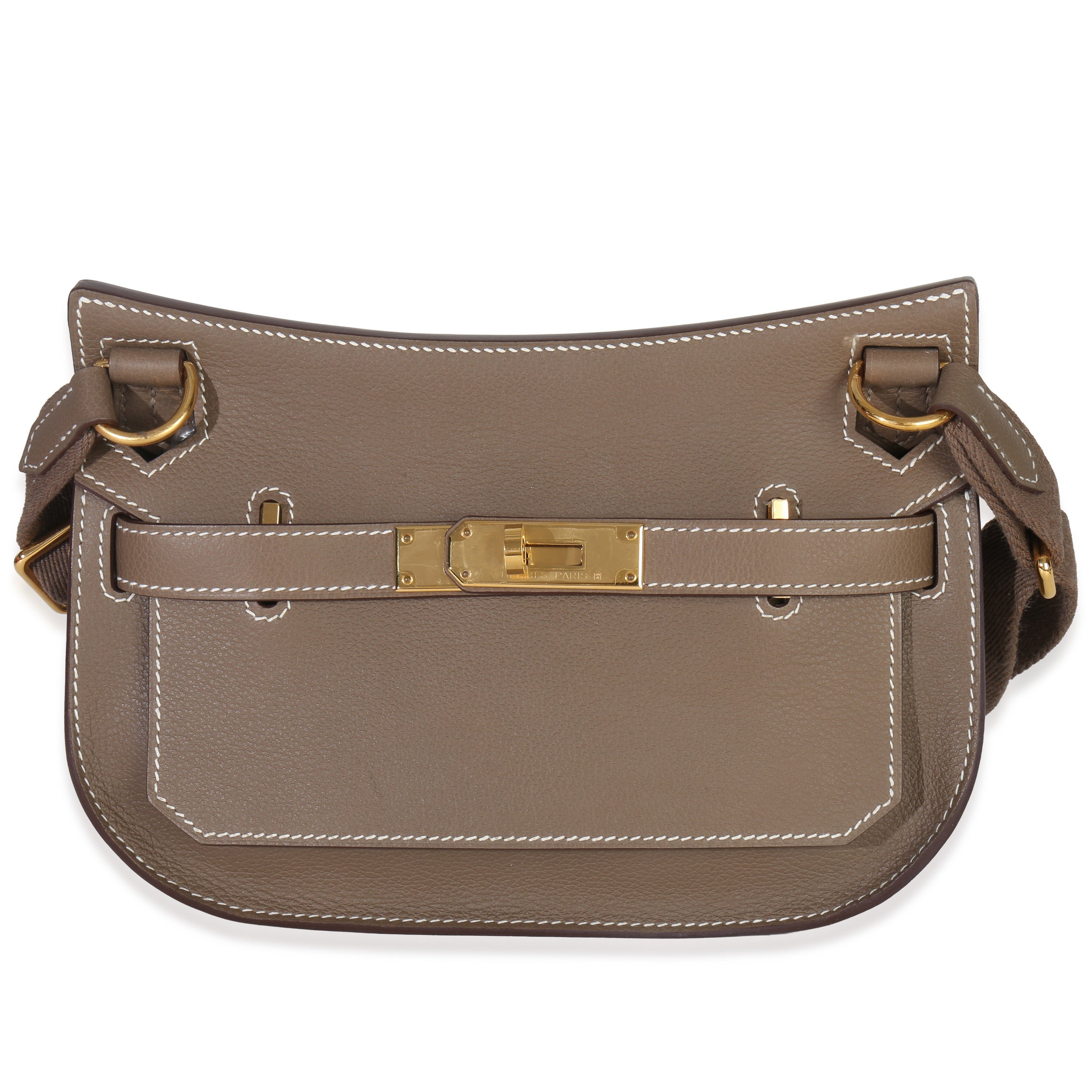 Hermes Etoupe Evercolor Mini Jypsiere GHW