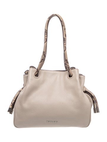 Leather Top Handle Bag