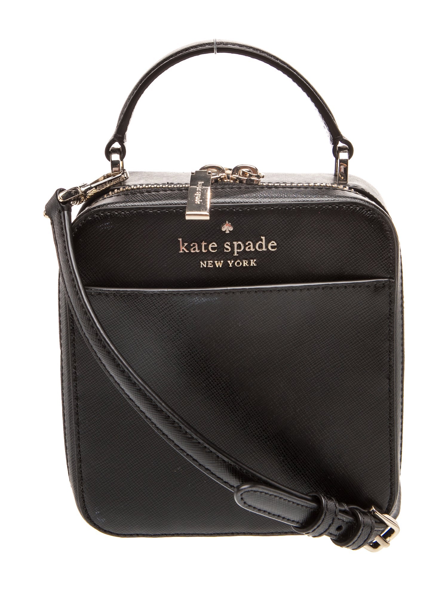 Saffiano Leather Crossbody Bag