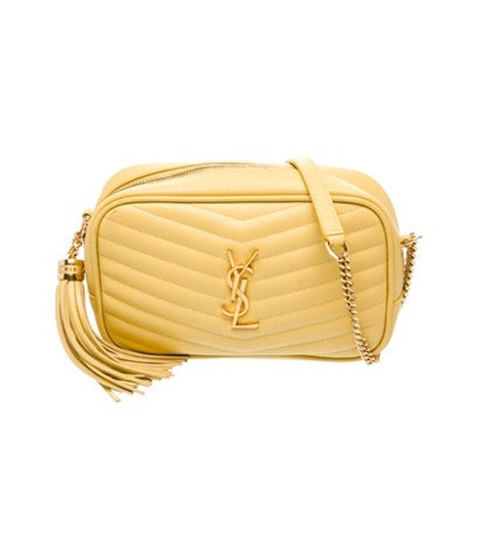 Saint Laurent Laurent Chevron Crossbody Bag Medium