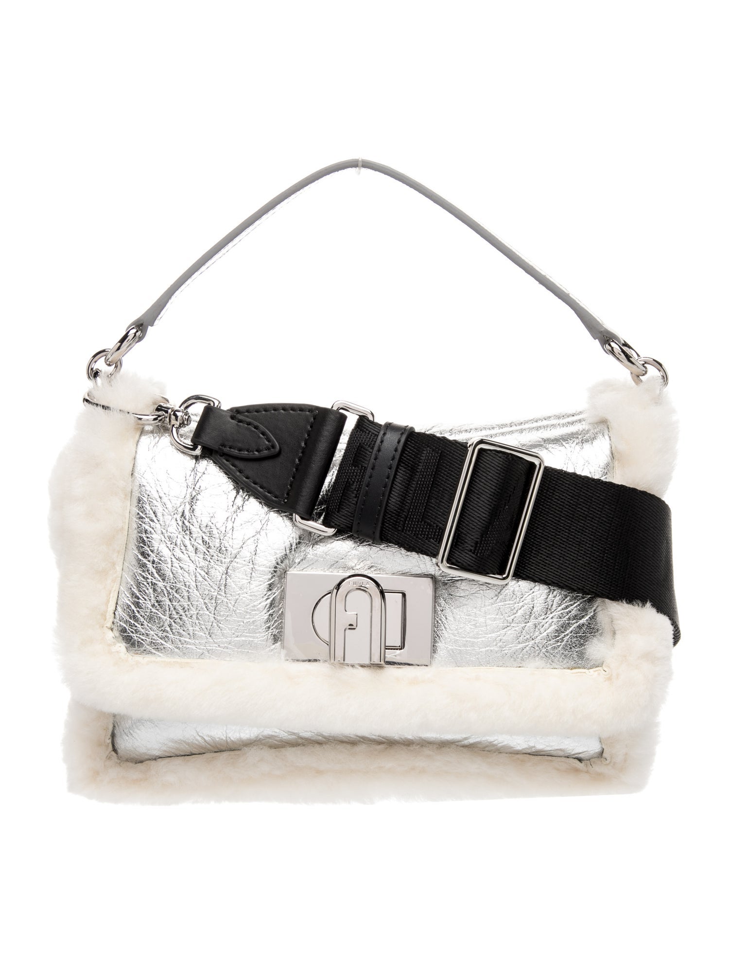 Leather Top Handle Bag w/ Tags
