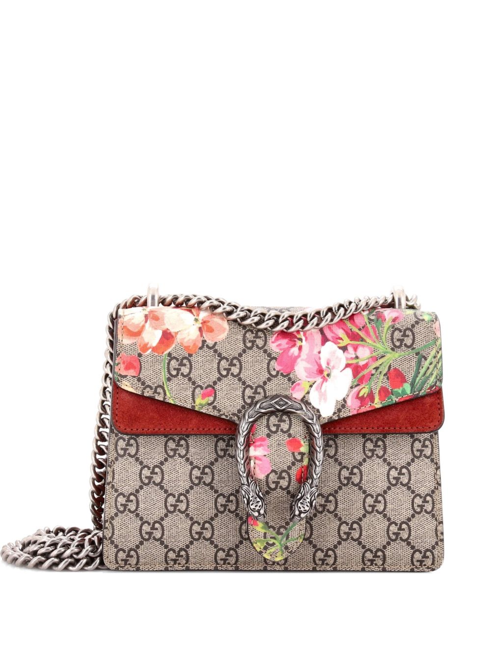 Dionysus Bag Blooms Print GG Coated Canvas Mini shoulder bag