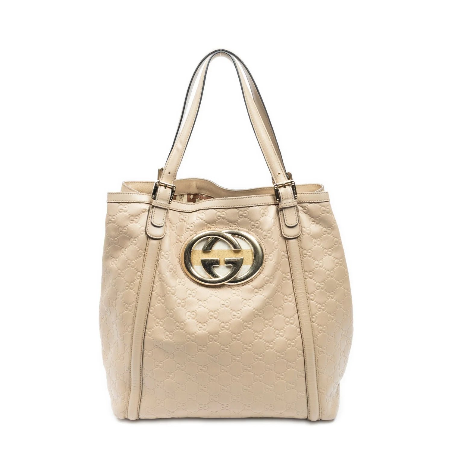 Leather Large Britt Tote