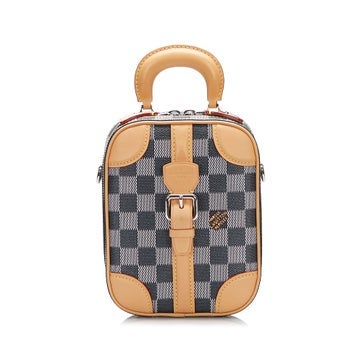 Coated Canvas Valisette