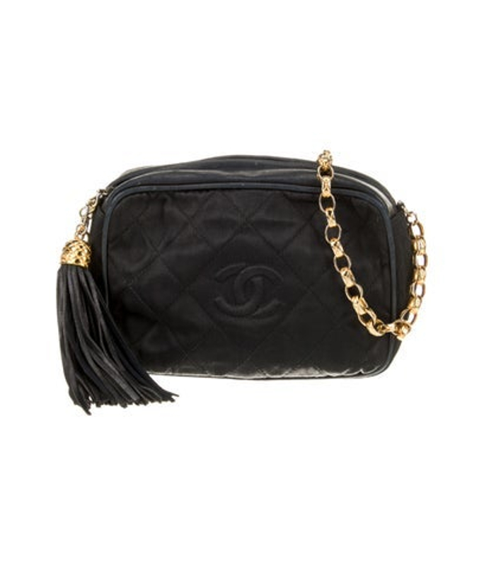 Chanel Satin Cc Camera Bag