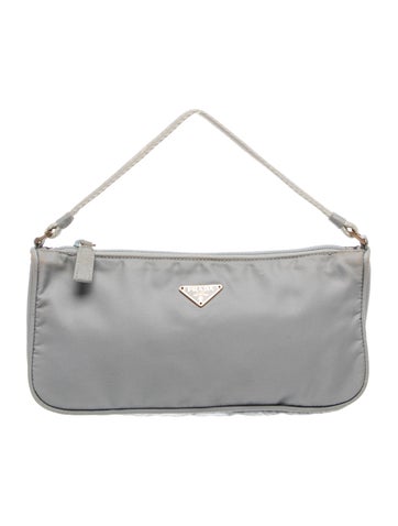Enameled Metal Triangle Vintage Tessuto Pochette