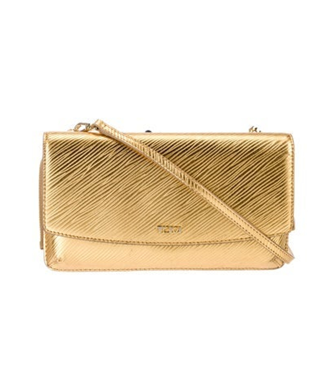 Tumi Leather Crossbody Bag