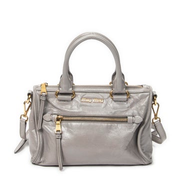 Leather Bauletto Top Handle