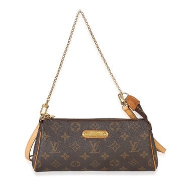 Coated Canvas Eva Clutch