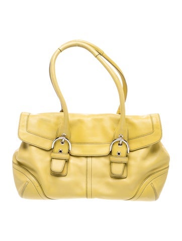 Leather Top Handle Bag Vintage