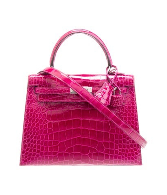 Hermes 2020 Shiny Alligator Kelly Ii Sellier 25