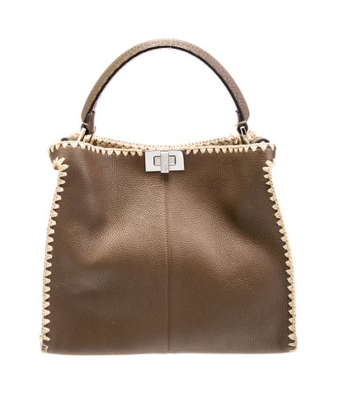 Fendi Leather Peekaboo X Lite Medium
