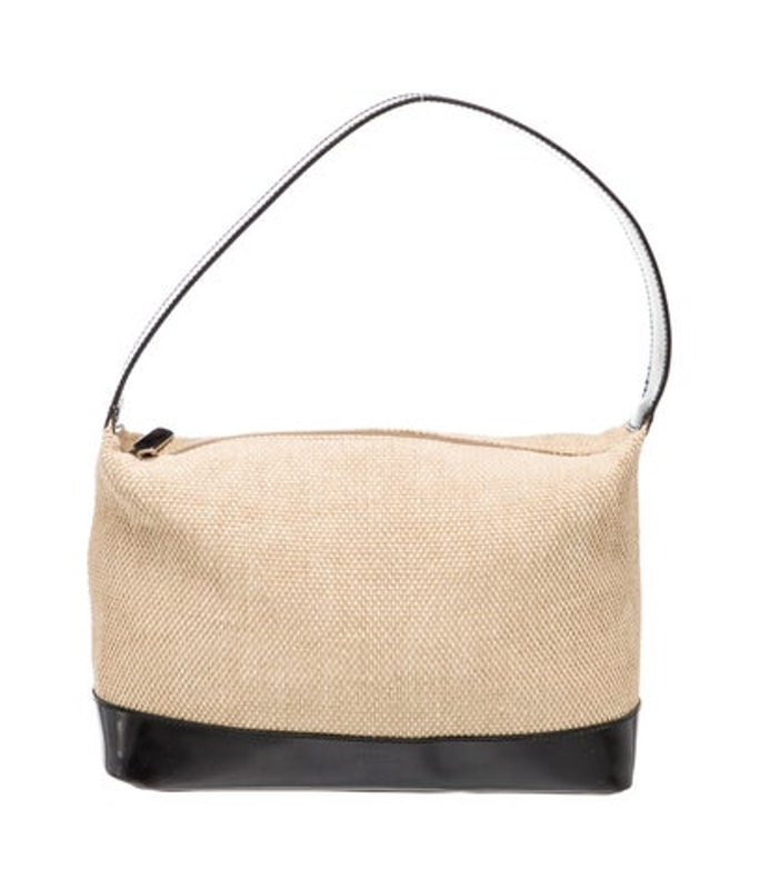 Furla Raffia Top Handle Bag