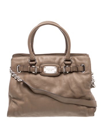 Leather Top Handle Bag