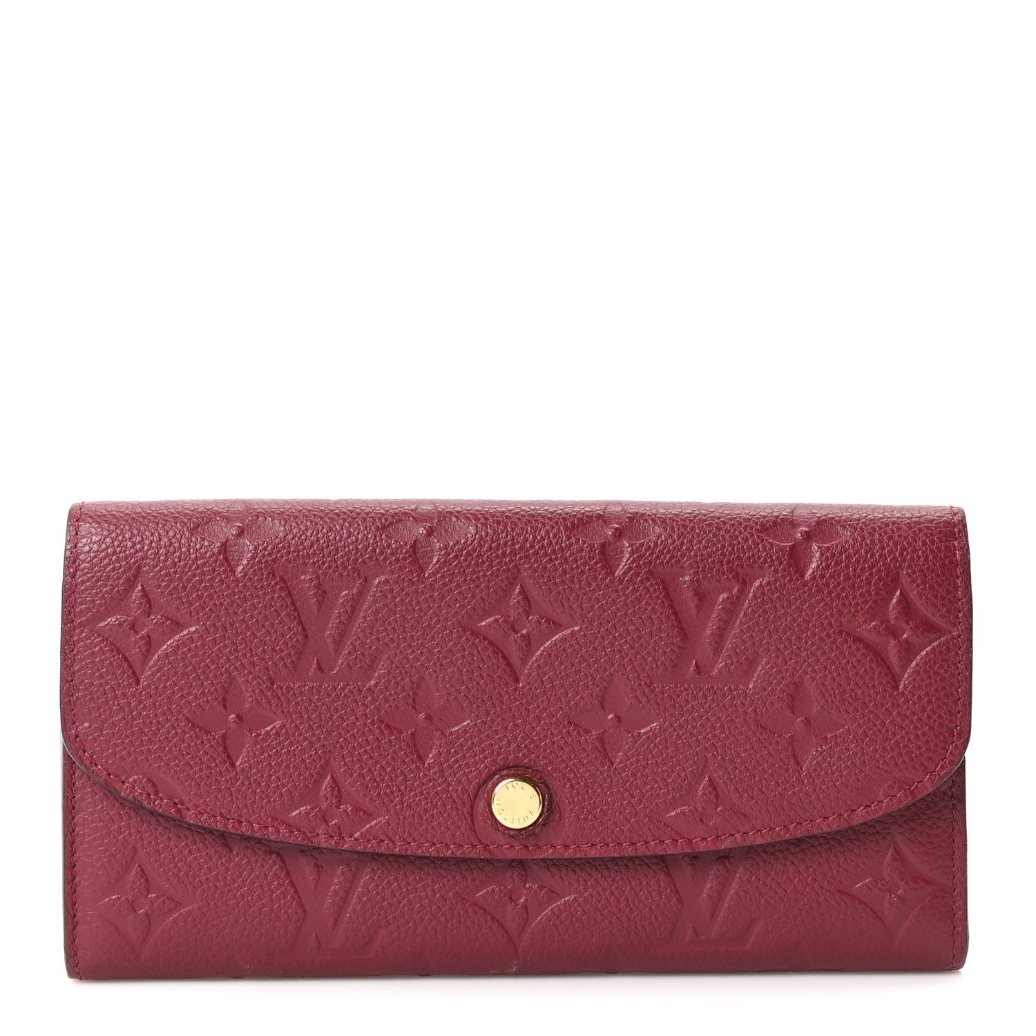 Louis Vuitton Empreinte Emilie Wallet Raisin