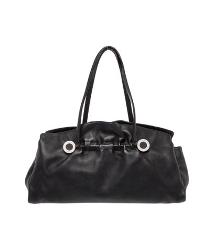 Bvlgari Leather Shoulder Bag