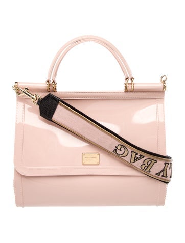Dolce & Gabbana Patent Leather Top Handle Bag