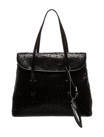 Alaia Leather Shoulder Bag