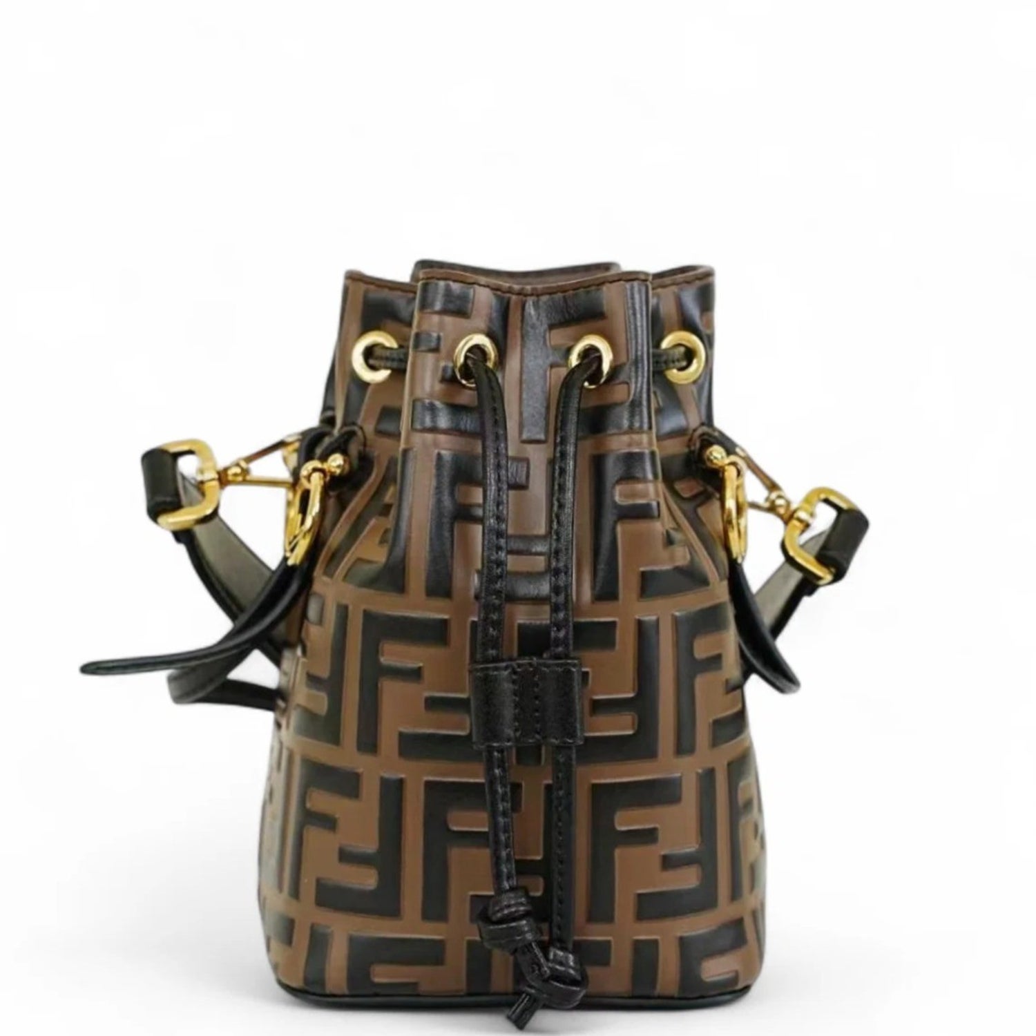 Calfskin Mon Tresor Bucket Mini