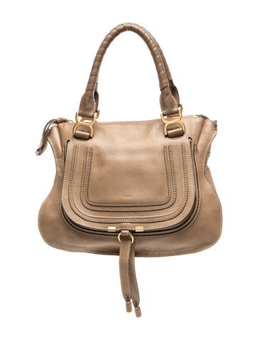 Leather Top Handle Bag