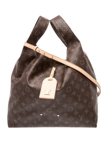 LV Monogram Top Handle Bag Large