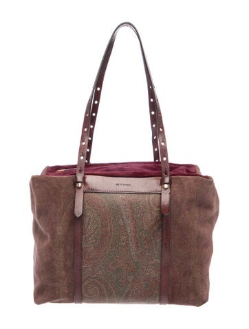 Suede Top Handle Bag