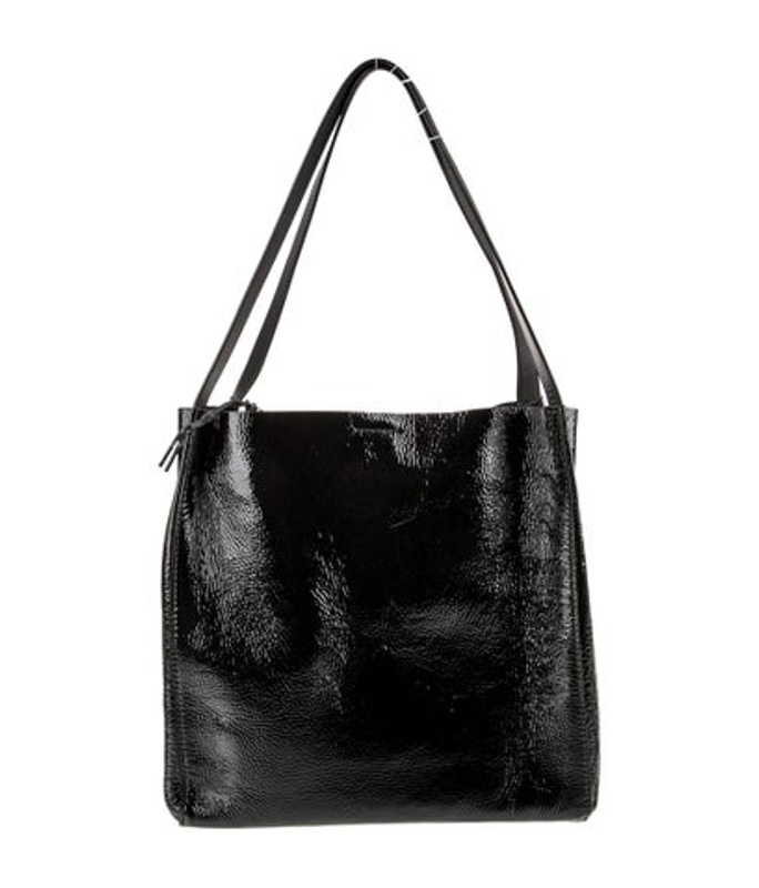 Rag & Bone Bone Patent Leather Messenger Bag