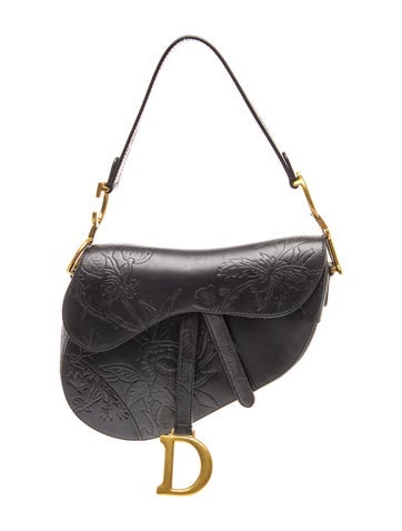 Embossed Leather Saddle