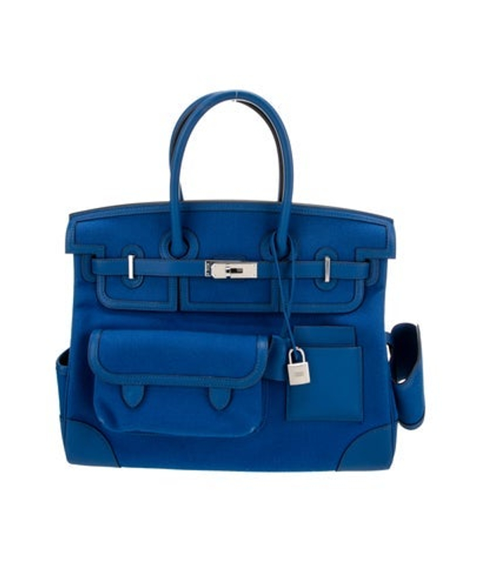 Hermes Toile Goeland Swift Cargo Birkin 35