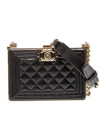 Boy Minaudiere Crossbody Bag