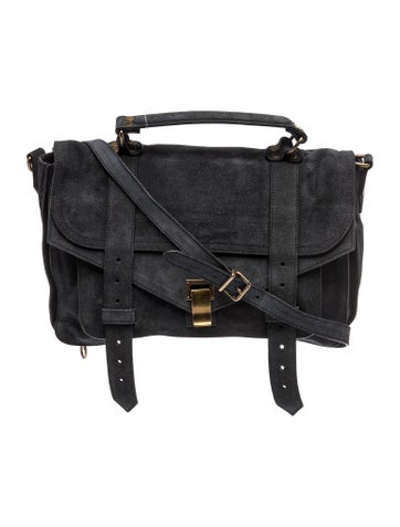 Proenza Schouler Suede Top Handle Bag