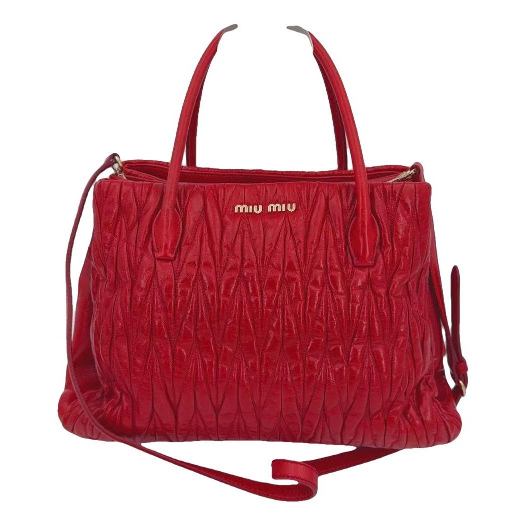 Leather handbag
