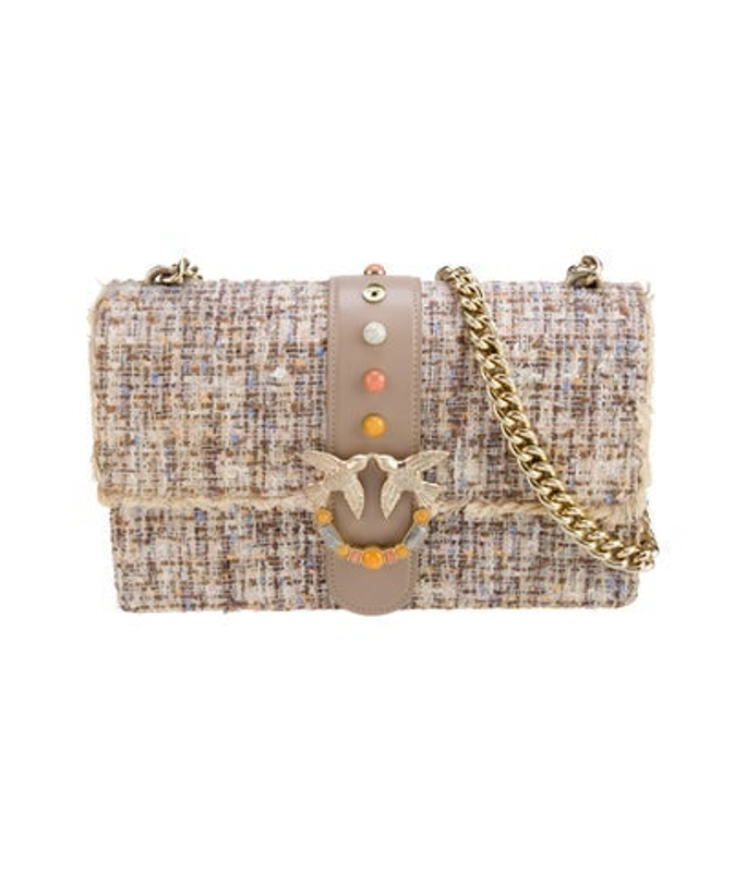 Pinko Leather Shoulder Bag