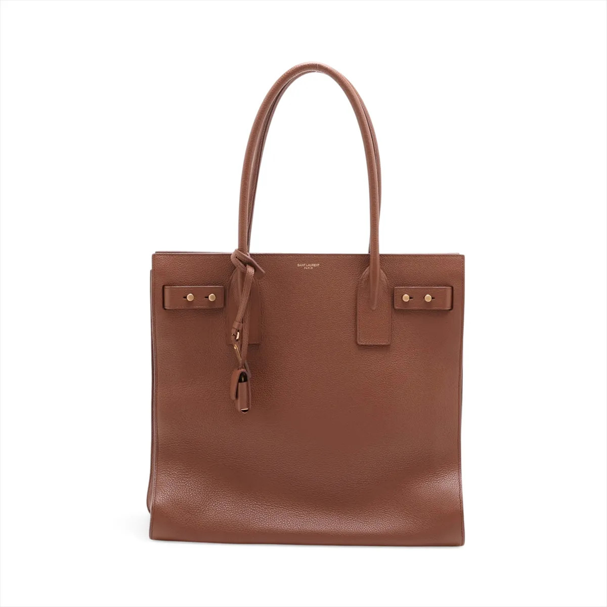 Saint Laurent Paris Sac de Jour Supru 647168 Leather Tote bag Brown