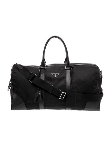 Saffiano Leather Weekender Bag