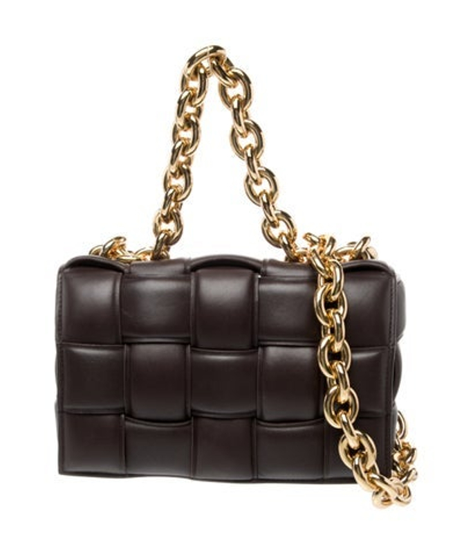 Bottega Veneta Veneta Intrecciato Chain Padded Cassette