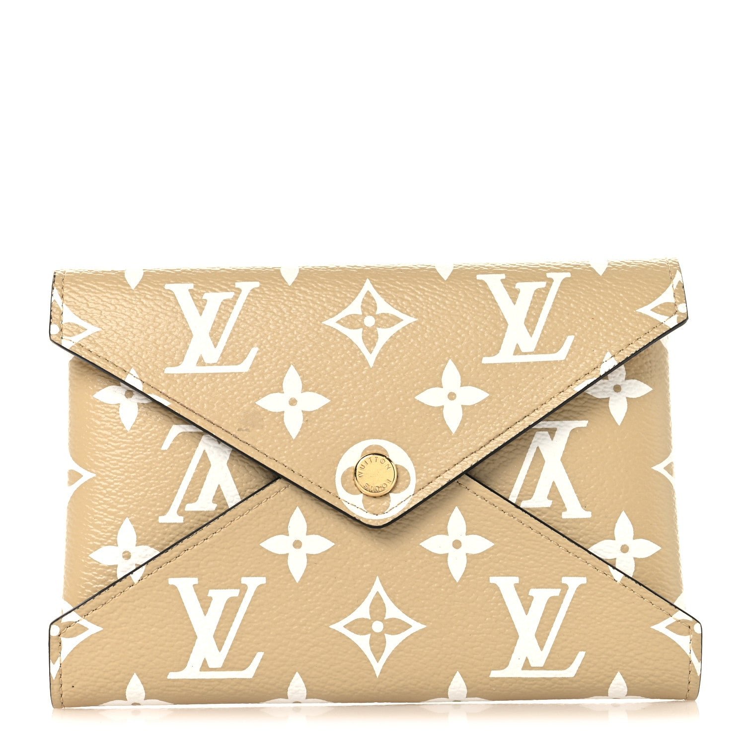 Louis Vuitton Monogram Giant Medium Kirigami Pochette Insert Beige