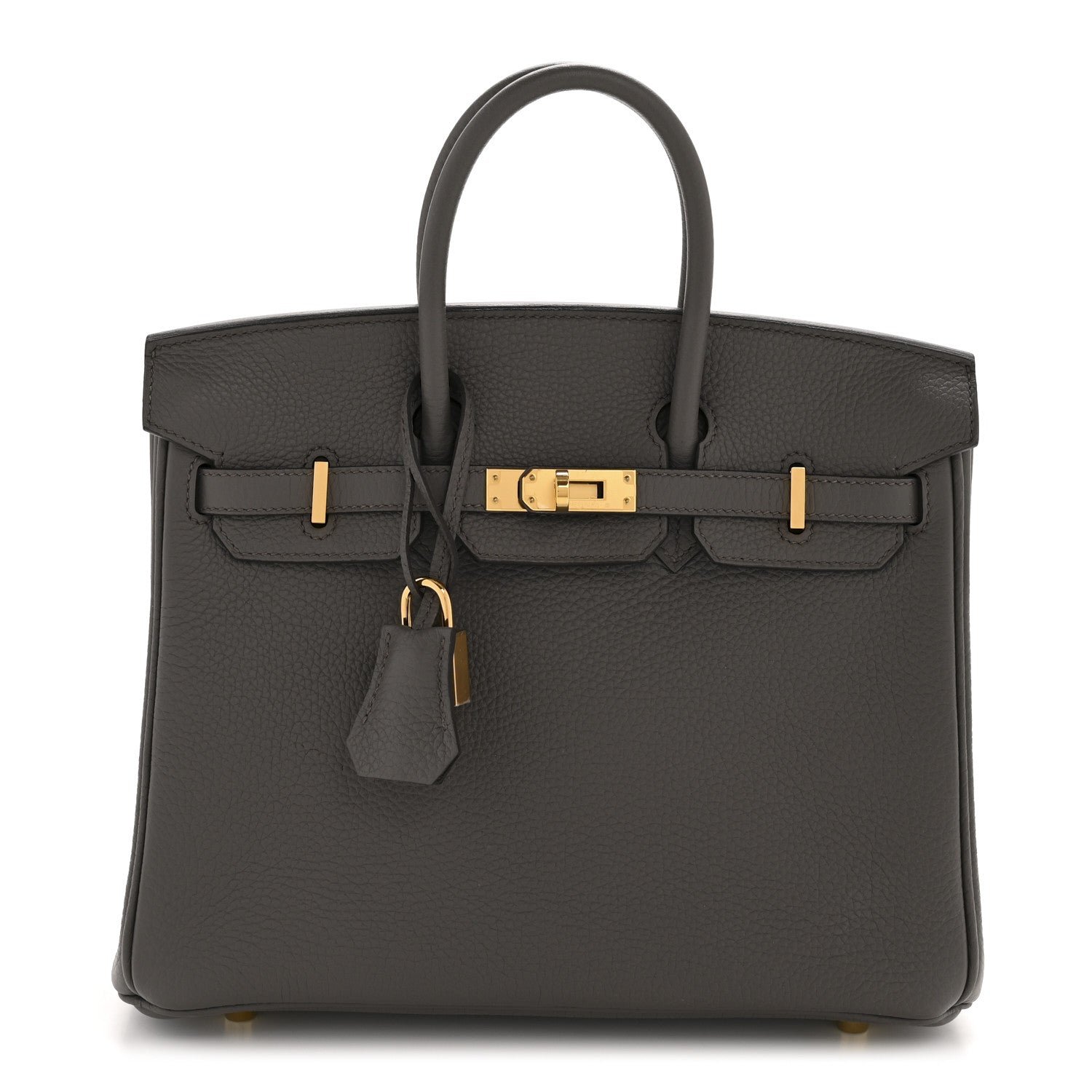 Hermes Togo Birkin 25 Etain
